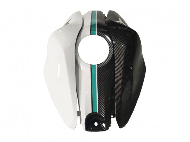 Compra Carenados Moto Yamaha YZF R3/R25 2015-2018 - Blanco Verde Negro Brillante