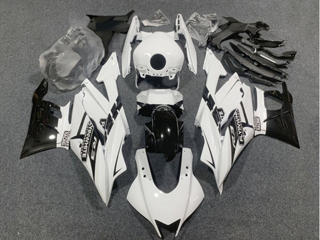Compra Carenados Moto Yamaha YZF R3/R25 2019-2021 - Blanco Negro Brillante