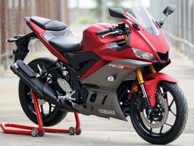 Compra Carenados Moto Yamaha YZF R3/R25 2019-2021 - Rojo Gris