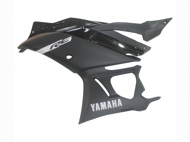Compra Carenados Moto Yamaha YZF R3/R25 2019-2021 - Negro Mate Plata