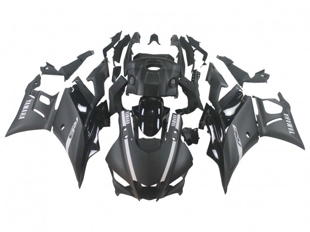 Compra Carenados Moto Yamaha YZF R3/R25 2019-2021 - Negro Mate Plata