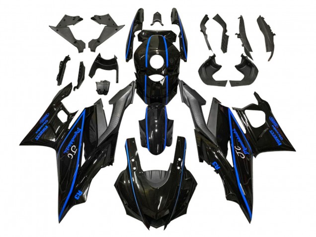 Compra Carenados Moto Yamaha YZF R3/R25 2019-2021 - Negro Brillante Azul Negro Mate