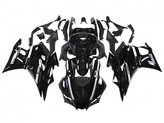 Compra Carenados Moto Yamaha YZF R3/R25 2019-2021 - Negro Brillante Blanco