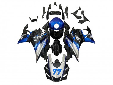 Compra Carenados Moto Yamaha YZF R3/R25 2019-2021 - Plata Azul Negro 77