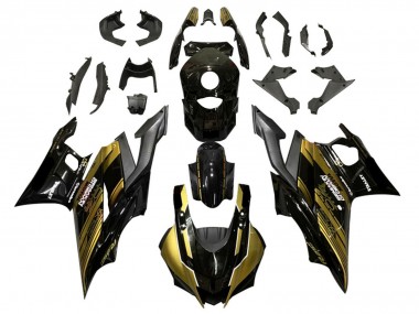 Compra Carenados Moto Yamaha YZF R3/R25 2019-2021 - Oro Negro Brillante Semakin Didepan
