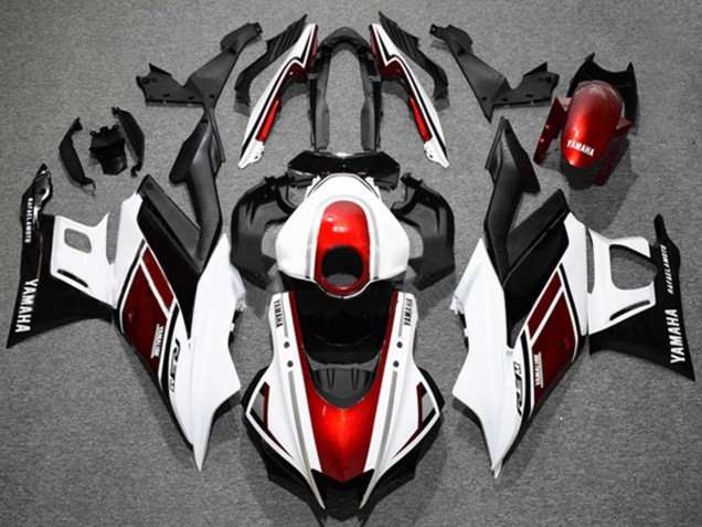 Compra Carenados Moto Yamaha YZF R3/R25 2019-2021 - Blanco Rojo Negro