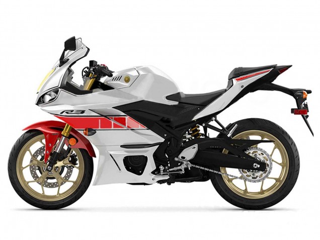 Compra Carenados Moto Yamaha YZF R3/R25 2019-2021 - Blanco Rojo Amarillo Negro