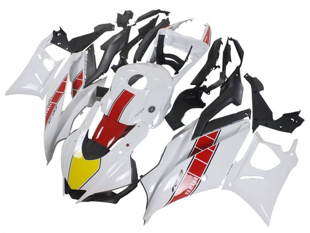 Compra Carenados Moto Yamaha YZF R3/R25 2019-2021 - Blanco Rojo Amarillo Negro