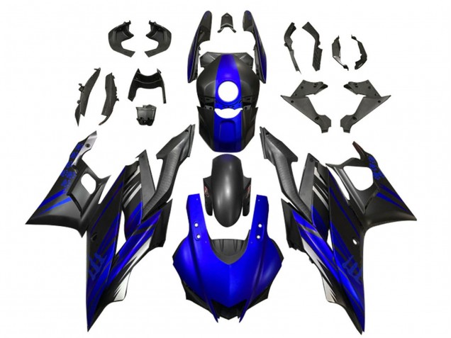 Compra Carenados Moto Yamaha YZF R3/R25 2022-2024 - Azul Negro Mate