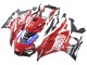 Compra Carenados Moto Yamaha YZF R3/R25 2022-2024 - Rojo Azul Negro Lenovo Valsir