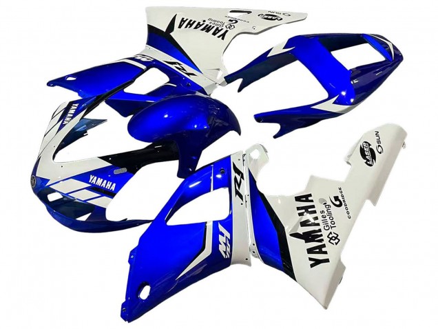 Compra Carenados Moto Yamaha YZF 1000 R1 1998-1999 - Blanco Azul Negro