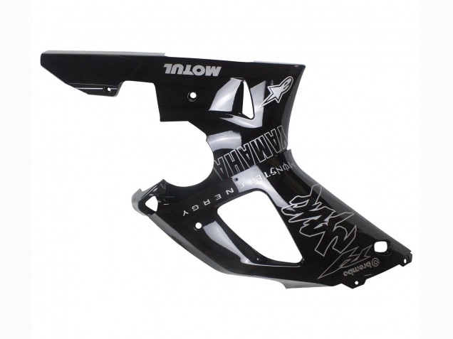 Compra Carenados Moto Yamaha YZF 1000 R1 2000-2001 - Negro Brillante Blanco Monstruo Motul