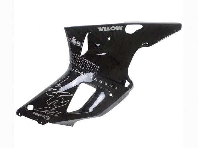 Compra Carenados Moto Yamaha YZF 1000 R1 2000-2001 - Negro Brillante Blanco Monstruo Motul