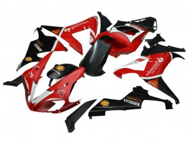 Compra Carenados Moto Yamaha YZF 1000 R1 2002-2003 - Rojo Plata Negro Santander