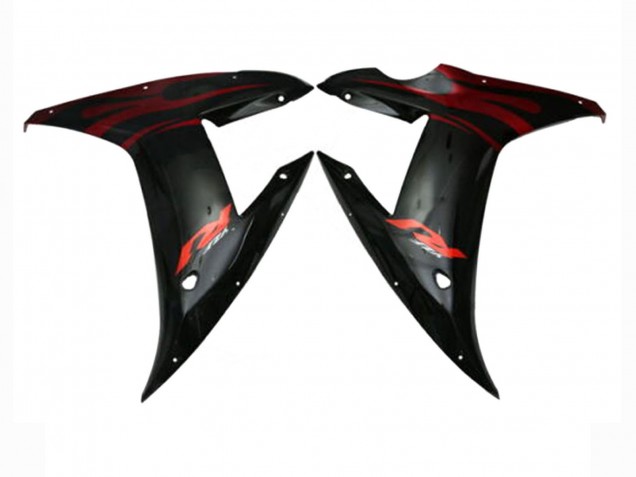 Compra Carenados Moto Yamaha YZF 1000 R1 2002-2003 - Rojo Negro Llama