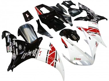 Compra Carenados Moto Yamaha YZF 1000 R1 2002-2003 - Blanco Rojo Negro Castrol