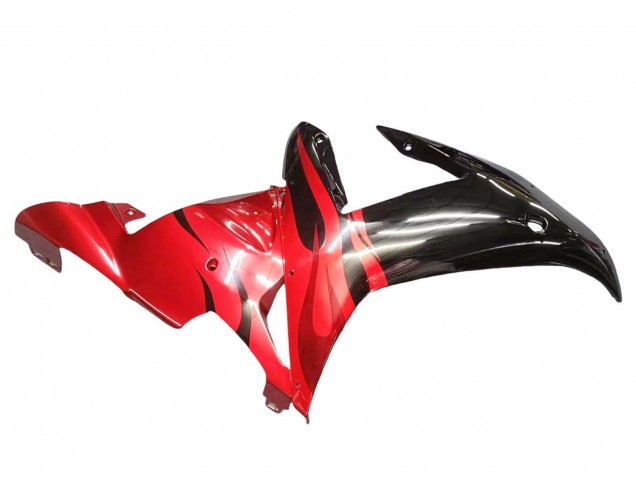 Compra Carenados Moto Yamaha YZF 1000 R1 2002-2003 - Negro Brillante Rojo Llama