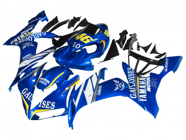 Compra Carenados Moto Yamaha YZF 1000 R1 2004-2006 - Azul Blanco Amarillo Motul Gauloises 46