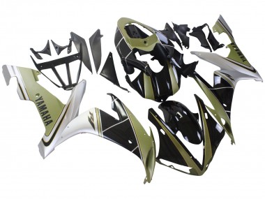 Compra Carenados Moto Yamaha YZF 1000 R1 2004-2006 - Oro Claro Blanco Negro Brillante