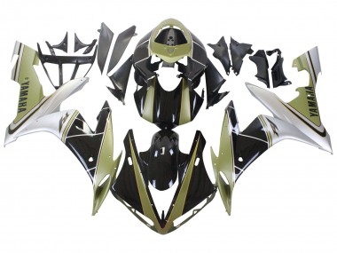 Compra Carenados Moto Yamaha YZF 1000 R1 2004-2006 - Oro Claro Blanco Negro Brillante