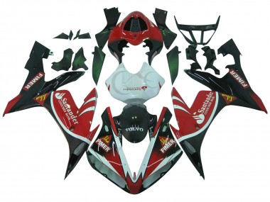 Compra Carenados Moto Yamaha YZF 1000 R1 2004-2006 - Rojo Blanco Negro Verde Volvo Jika Fimer Santander