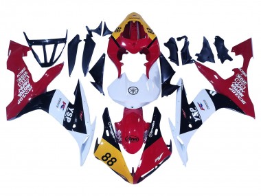 Compra Carenados Moto Yamaha YZF 1000 R1 2004-2006 - Amarillo Rojo Blanco Negro YSP 88