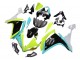 Compra Carenados Moto Yamaha YZF 1000 R1 2007-2008 - Azul Claro Verde Lima Negro