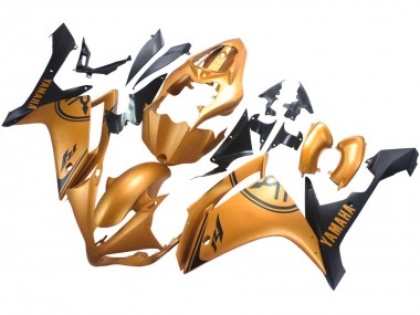 Compra Carenados Moto Yamaha YZF 1000 R1 2007-2008 - Oro Negro