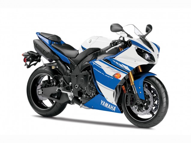 Compra Carenados Moto Yamaha YZF 1000 R1 2007-2008 - Blanco Azul Claro