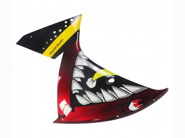 Compra Carenados Moto Yamaha YZF 1000 R1 2009-2011 - Rojo Amarillo Negro Tiburón 46