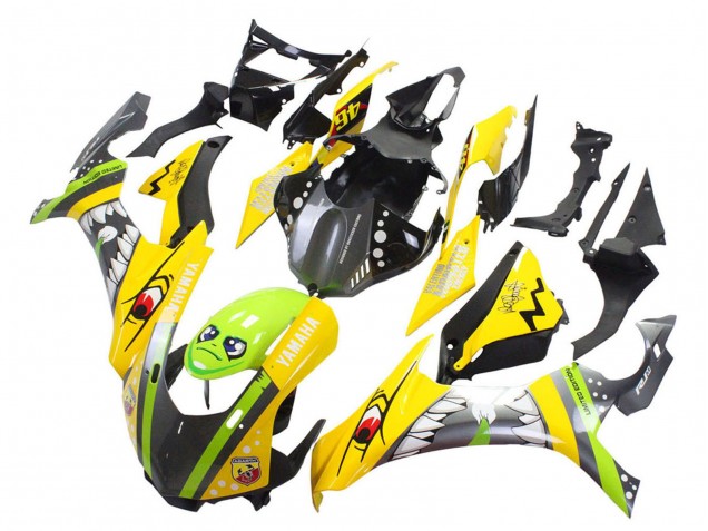 Compra Carenados Moto Yamaha YZF 1000 R1 2015-2019 - Amarillo Verde Tiburón