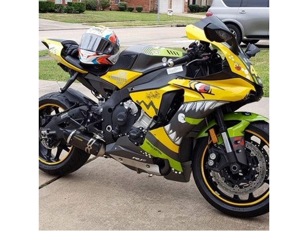 Compra Carenados Moto Yamaha YZF 1000 R1 2015-2019 - Amarillo Verde Tiburón