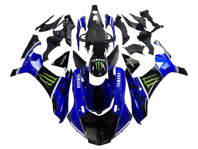 Compra Carenados Moto Yamaha YZF 1000 R1 2015-2019 - Azul Negro Brillante Verde Monstruo