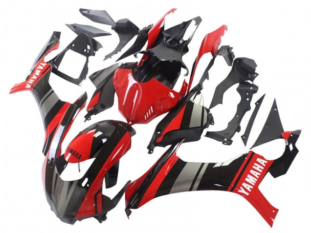 Compra Carenados Moto Yamaha YZF 1000 R1 2015-2019 - Rojo Negro Plata