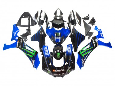 Compra Carenados Moto Yamaha YZF 1000 R1 2020-2025 - Azul Negro Verde Negro ENEOS Monstruo