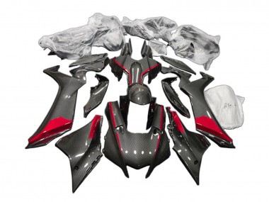 Compra Carenados Moto Yamaha YZF 1000 R1 2020-2025 - Negro FibraCarbono Rojo