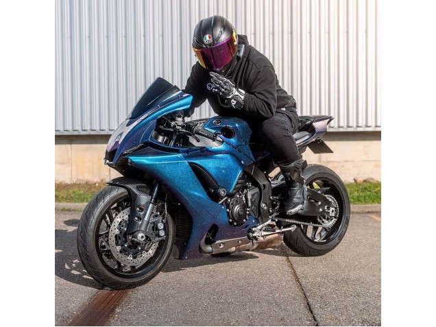 Compra Carenados Moto Yamaha YZF 1000 R1 2020-2025 - Gradiente Azul Púrpura