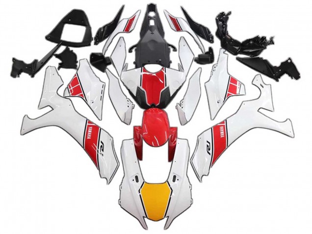 Compra Carenados Moto Yamaha YZF 1000 R1 2020-2025 - Blanco Rojo Amarillo