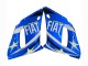 Compra Carenados Moto Yamaha YZF 600 R6 1998-2002 - Blanco Azul Neon Amarillo Fiat Motul Michelin