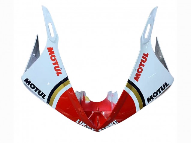 Compra Carenados Moto Yamaha YZF R6S 2006-2009 - Blanco Rojo Lucky Strike Motul