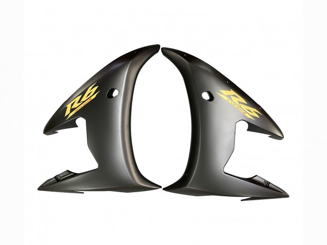 Compra Carenados Moto Yamaha YZF R6S 2006-2009 - Negro Brillante Negro Mate Oro Calcomanías
