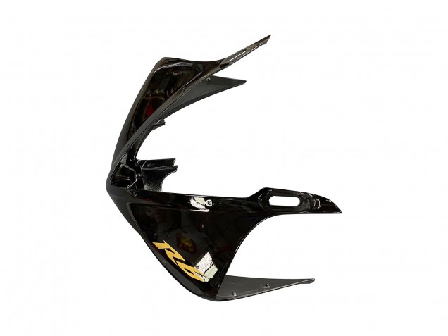 Compra Carenados Moto Yamaha YZF R6S 2006-2009 - Negro Brillante Negro Mate Oro Calcomanías