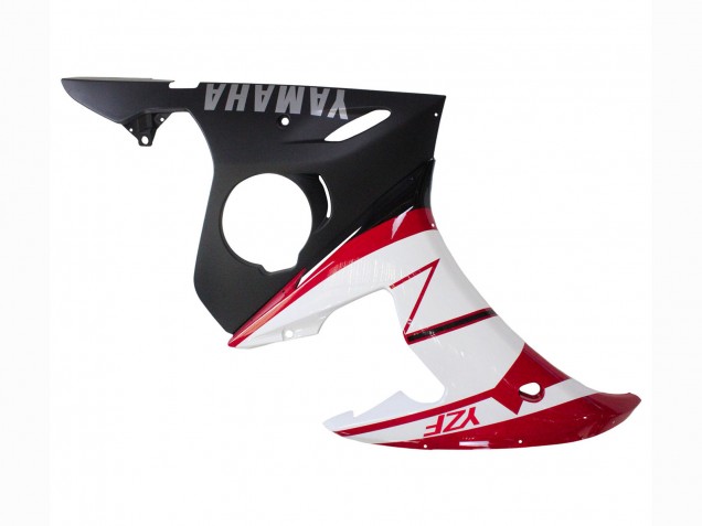 Compra Carenados Moto Yamaha YZF R6S 2006-2009 - Rojo Blanco Negro Mate