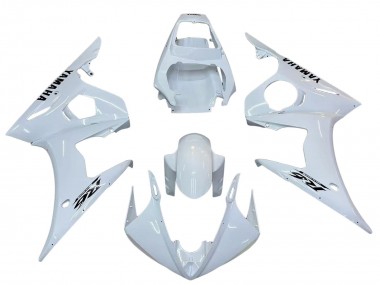 Compra Carenados Moto Yamaha YZF R6 2003-2004 - Blanco Negro Calcomanías