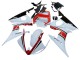 Compra Carenados Moto Yamaha YZF R6S 2006-2009 - Blanco Rojo Negro Brillante
