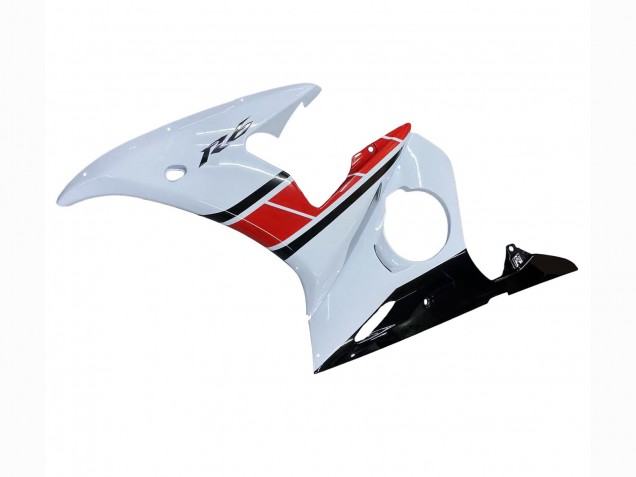 Compra Carenados Moto Yamaha YZF R6S 2006-2009 - Blanco Rojo Negro Brillante