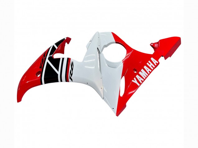 Compra Carenados Moto Yamaha YZF R6S 2006-2009 - Rojo Blanco Negro