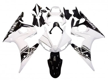 Compra Carenados Moto Yamaha YZF 600 R6 2005 - Blanco Negro
