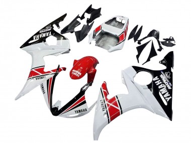 Compra Carenados Moto Yamaha YZF 600 R6 2005 - Blanco Negro Rojo Motul