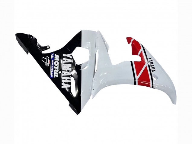 Compra Carenados Moto Yamaha YZF 600 R6 2005 - Blanco Negro Rojo Motul